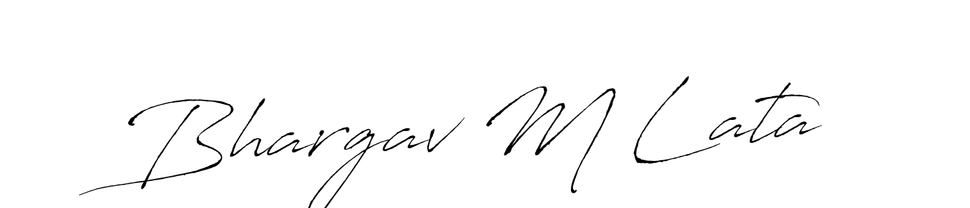 Similarly Antro_Vectra is the best handwritten signature design. Signature creator online .You can use it as an online autograph creator for name Bhargav M Lata. Bhargav M Lata signature style 6 images and pictures png