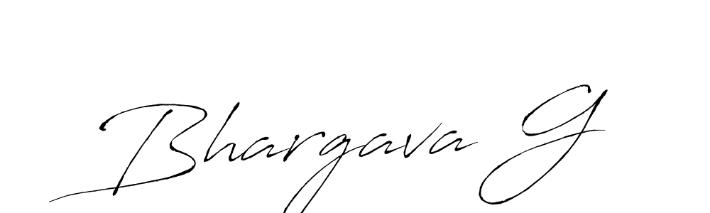 Antro_Vectra is a professional signature style that is perfect for those who want to add a touch of class to their signature. It is also a great choice for those who want to make their signature more unique. Get Bhargava G name to fancy signature for free. Bhargava G signature style 6 images and pictures png