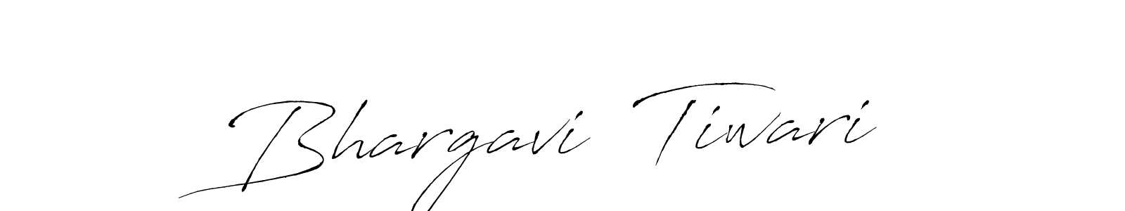 How to make Bhargavi  Tiwari name signature. Use Antro_Vectra style for creating short signs online. This is the latest handwritten sign. Bhargavi  Tiwari signature style 6 images and pictures png