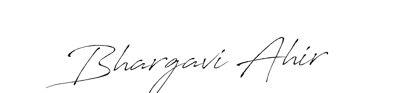 Similarly Antro_Vectra is the best handwritten signature design. Signature creator online .You can use it as an online autograph creator for name Bhargavi Ahir. Bhargavi Ahir signature style 6 images and pictures png