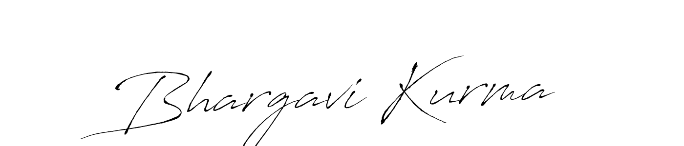 Create a beautiful signature design for name Bhargavi Kurma. With this signature (Antro_Vectra) fonts, you can make a handwritten signature for free. Bhargavi Kurma signature style 6 images and pictures png