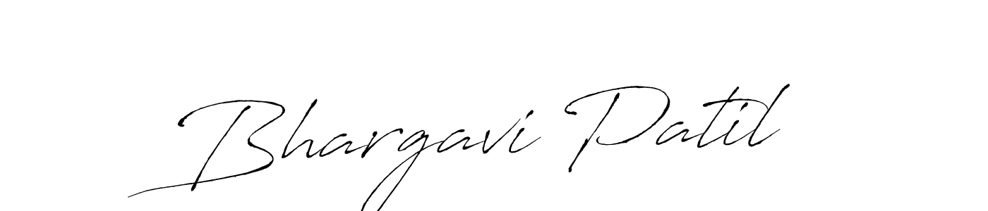 Bhargavi Patil stylish signature style. Best Handwritten Sign (Antro_Vectra) for my name. Handwritten Signature Collection Ideas for my name Bhargavi Patil. Bhargavi Patil signature style 6 images and pictures png