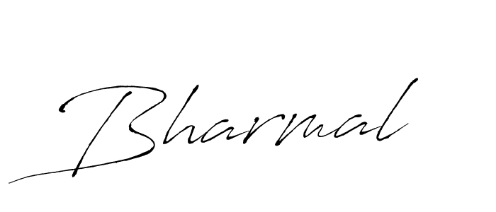 Make a beautiful signature design for name Bharmal. With this signature (Antro_Vectra) style, you can create a handwritten signature for free. Bharmal signature style 6 images and pictures png