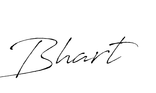 How to make Bhart signature? Antro_Vectra is a professional autograph style. Create handwritten signature for Bhart name. Bhart signature style 6 images and pictures png