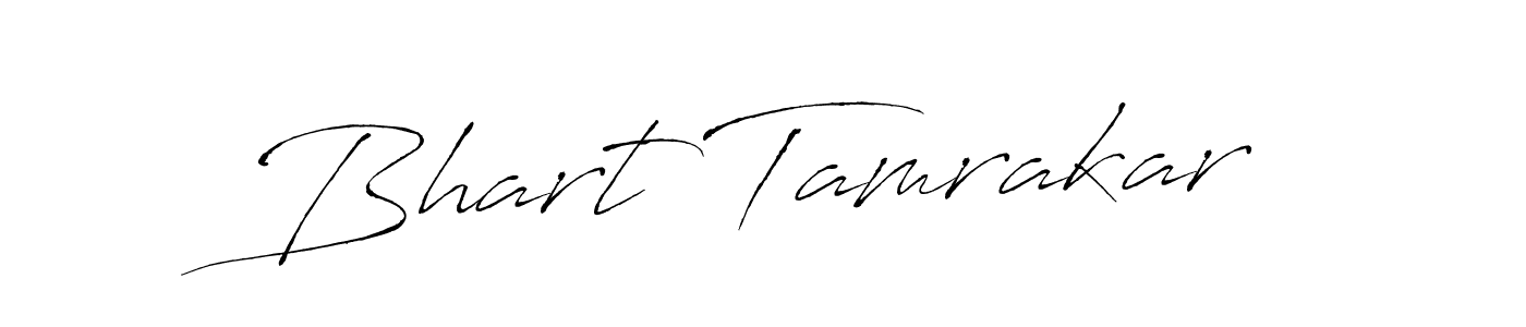 if you are searching for the best signature style for your name Bhart Tamrakar. so please give up your signature search. here we have designed multiple signature styles  using Antro_Vectra. Bhart Tamrakar signature style 6 images and pictures png