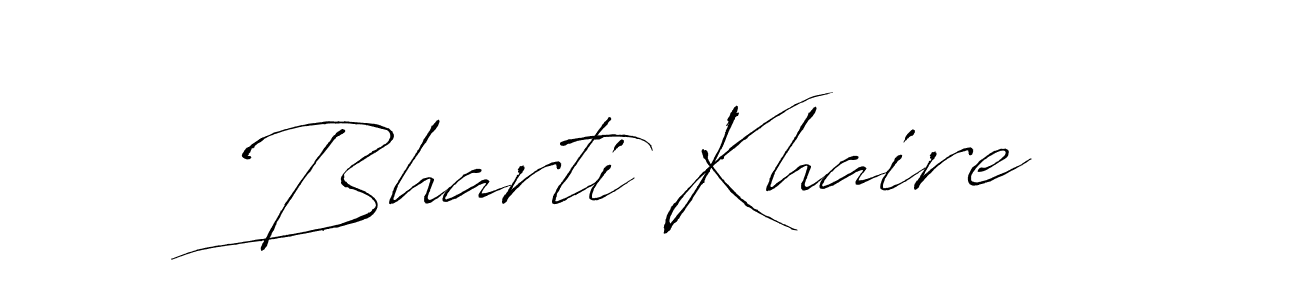 See photos of Bharti Khaire official signature by Spectra . Check more albums & portfolios. Read reviews & check more about Antro_Vectra font. Bharti Khaire signature style 6 images and pictures png