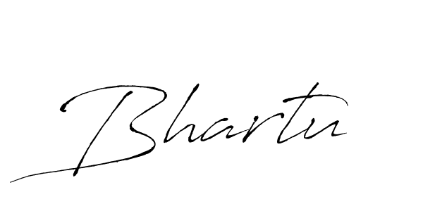 Similarly Antro_Vectra is the best handwritten signature design. Signature creator online .You can use it as an online autograph creator for name Bhartu. Bhartu signature style 6 images and pictures png