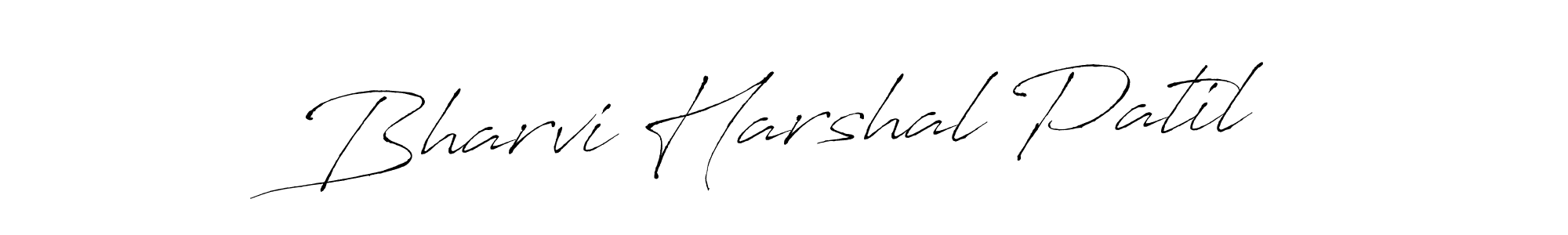 Antro_Vectra is a professional signature style that is perfect for those who want to add a touch of class to their signature. It is also a great choice for those who want to make their signature more unique. Get Bharvi Harshal Patil name to fancy signature for free. Bharvi Harshal Patil signature style 6 images and pictures png