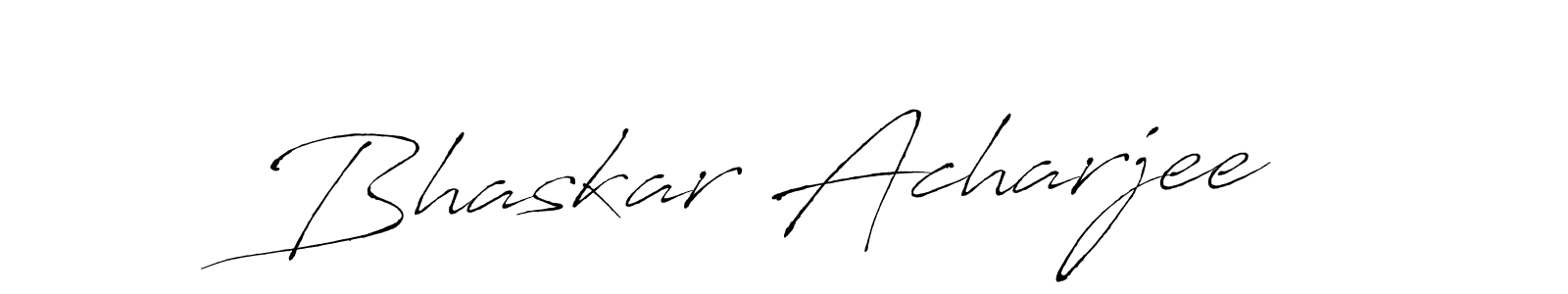 Also we have Bhaskar Acharjee name is the best signature style. Create professional handwritten signature collection using Antro_Vectra autograph style. Bhaskar Acharjee signature style 6 images and pictures png