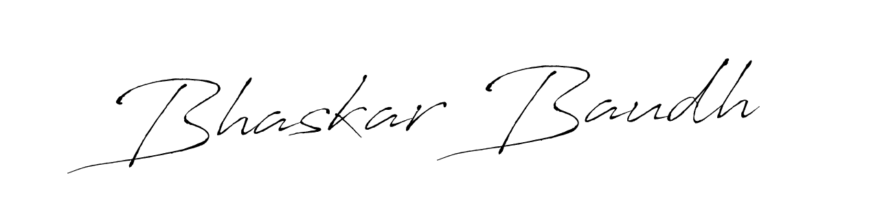 Make a beautiful signature design for name Bhaskar Baudh. Use this online signature maker to create a handwritten signature for free. Bhaskar Baudh signature style 6 images and pictures png