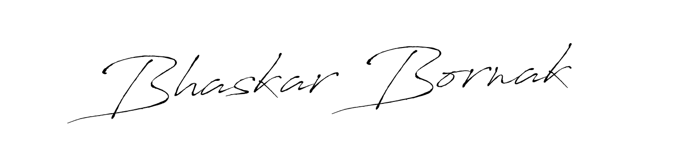 Also we have Bhaskar Bornak name is the best signature style. Create professional handwritten signature collection using Antro_Vectra autograph style. Bhaskar Bornak signature style 6 images and pictures png