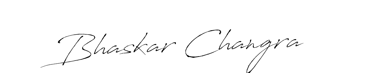 You should practise on your own different ways (Antro_Vectra) to write your name (Bhaskar Changra) in signature. don't let someone else do it for you. Bhaskar Changra signature style 6 images and pictures png