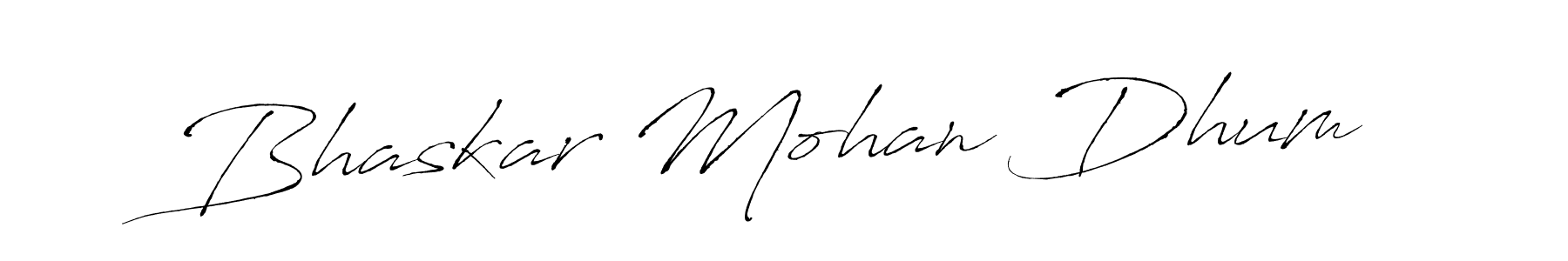 See photos of Bhaskar Mohan Dhum official signature by Spectra . Check more albums & portfolios. Read reviews & check more about Antro_Vectra font. Bhaskar Mohan Dhum signature style 6 images and pictures png