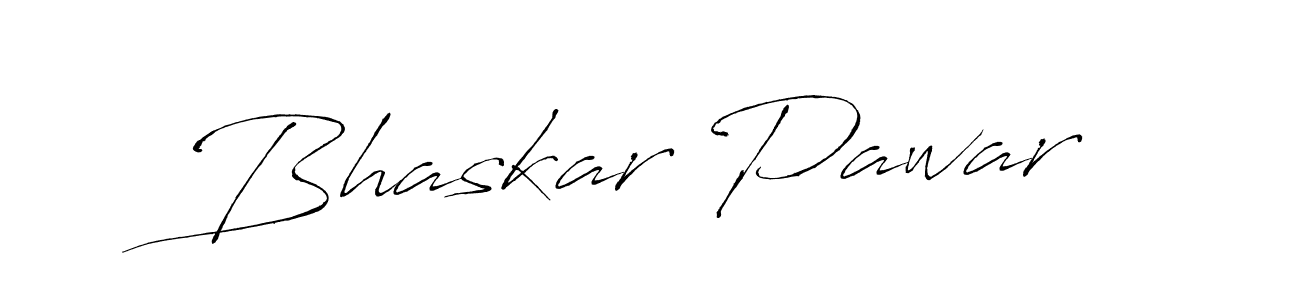 Also we have Bhaskar Pawar name is the best signature style. Create professional handwritten signature collection using Antro_Vectra autograph style. Bhaskar Pawar signature style 6 images and pictures png