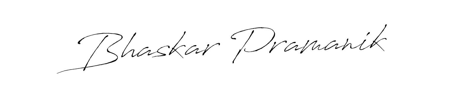 It looks lik you need a new signature style for name Bhaskar Pramanik. Design unique handwritten (Antro_Vectra) signature with our free signature maker in just a few clicks. Bhaskar Pramanik signature style 6 images and pictures png