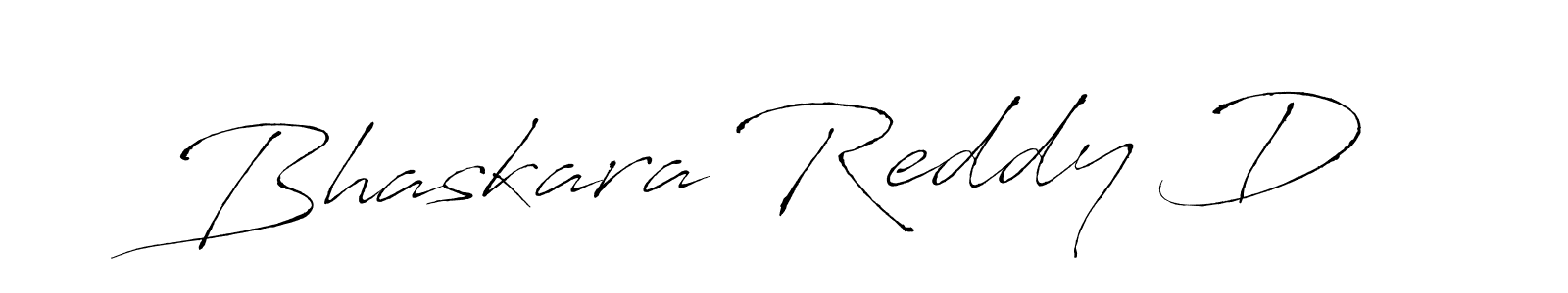How to make Bhaskara Reddy D name signature. Use Antro_Vectra style for creating short signs online. This is the latest handwritten sign. Bhaskara Reddy D signature style 6 images and pictures png