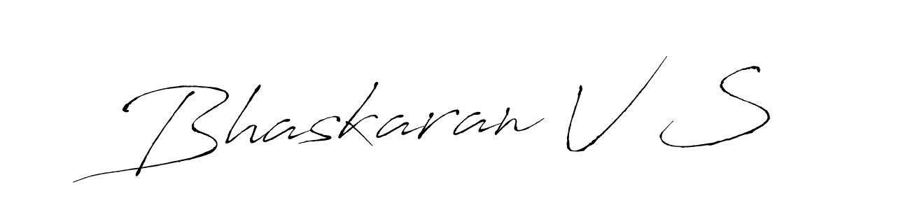 if you are searching for the best signature style for your name Bhaskaran V S. so please give up your signature search. here we have designed multiple signature styles  using Antro_Vectra. Bhaskaran V S signature style 6 images and pictures png