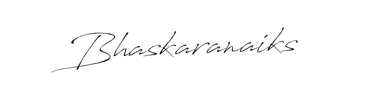 Design your own signature with our free online signature maker. With this signature software, you can create a handwritten (Antro_Vectra) signature for name Bhaskaranaiks. Bhaskaranaiks signature style 6 images and pictures png