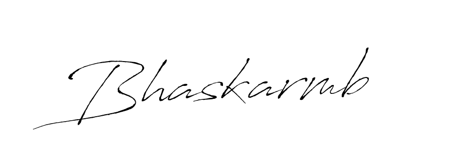 Create a beautiful signature design for name Bhaskarmb. With this signature (Antro_Vectra) fonts, you can make a handwritten signature for free. Bhaskarmb signature style 6 images and pictures png
