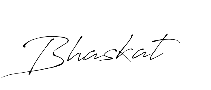 You should practise on your own different ways (Antro_Vectra) to write your name (Bhaskat) in signature. don't let someone else do it for you. Bhaskat signature style 6 images and pictures png