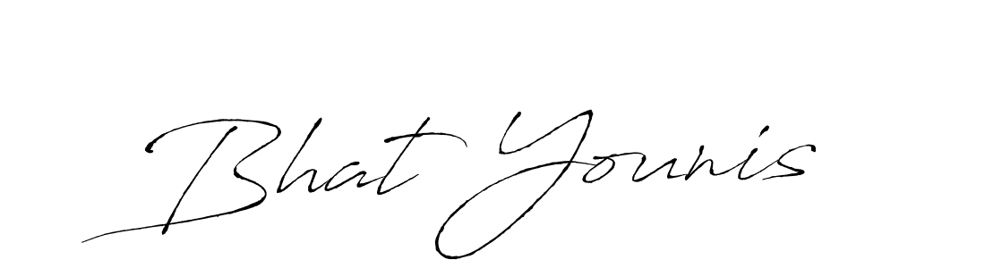 The best way (Antro_Vectra) to make a short signature is to pick only two or three words in your name. The name Bhat Younis include a total of six letters. For converting this name. Bhat Younis signature style 6 images and pictures png