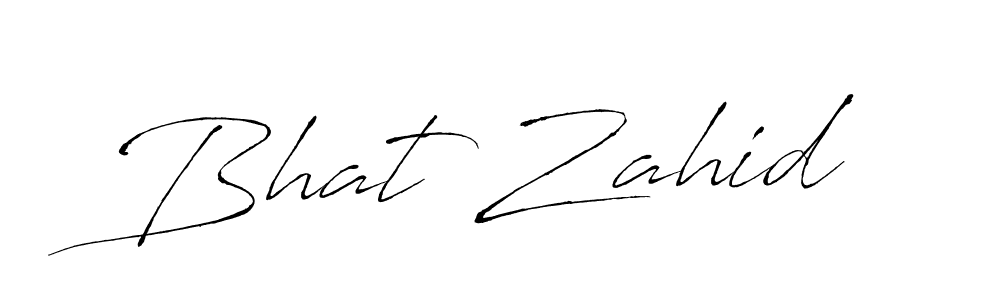 This is the best signature style for the Bhat Zahid name. Also you like these signature font (Antro_Vectra). Mix name signature. Bhat Zahid signature style 6 images and pictures png