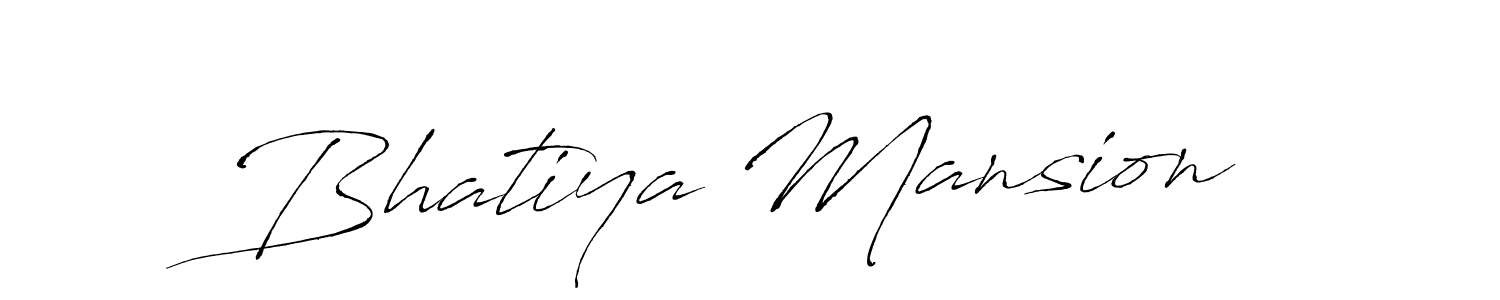 Also we have Bhatiya Mansion name is the best signature style. Create professional handwritten signature collection using Antro_Vectra autograph style. Bhatiya Mansion signature style 6 images and pictures png