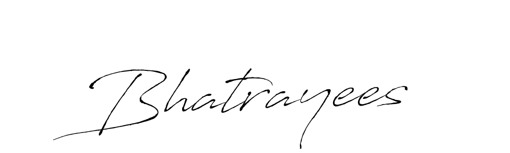 How to make Bhatrayees name signature. Use Antro_Vectra style for creating short signs online. This is the latest handwritten sign. Bhatrayees signature style 6 images and pictures png