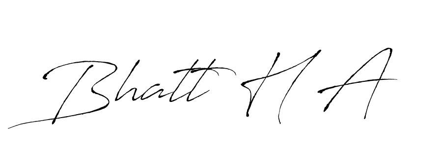 Here are the top 10 professional signature styles for the name Bhatt H A. These are the best autograph styles you can use for your name. Bhatt H A signature style 6 images and pictures png