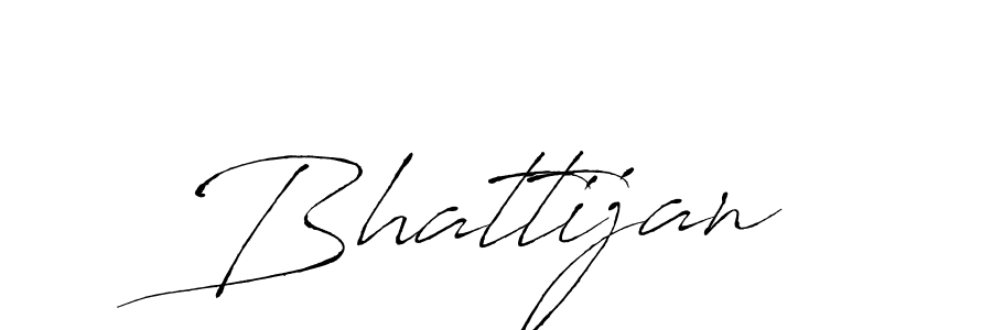 Create a beautiful signature design for name Bhattijan. With this signature (Antro_Vectra) fonts, you can make a handwritten signature for free. Bhattijan signature style 6 images and pictures png