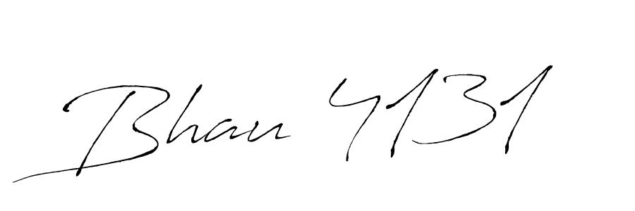 You should practise on your own different ways (Antro_Vectra) to write your name (Bhau 4131) in signature. don't let someone else do it for you. Bhau 4131 signature style 6 images and pictures png