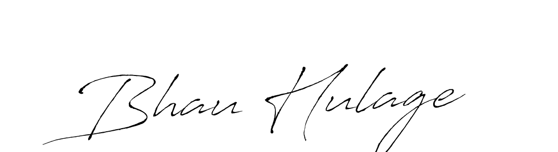 Similarly Antro_Vectra is the best handwritten signature design. Signature creator online .You can use it as an online autograph creator for name Bhau Hulage. Bhau Hulage signature style 6 images and pictures png