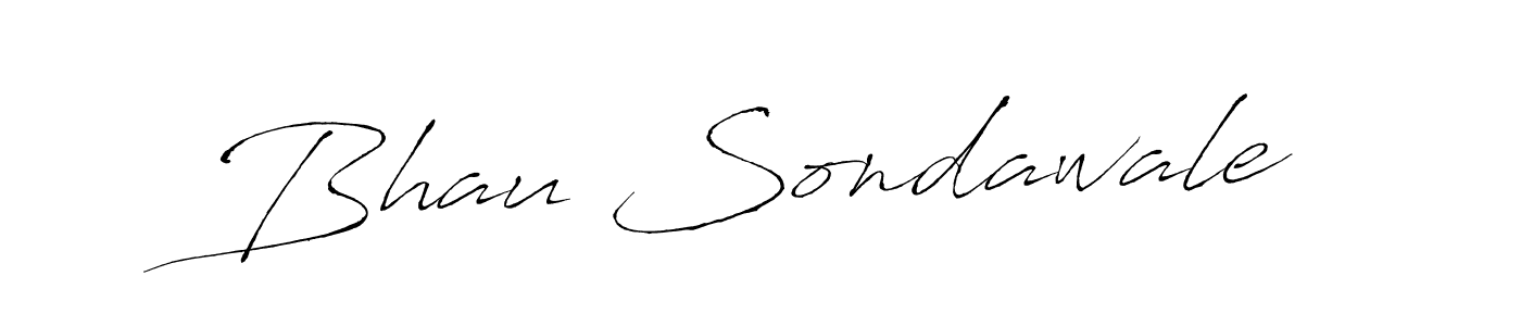 Make a beautiful signature design for name Bhau Sondawale. Use this online signature maker to create a handwritten signature for free. Bhau Sondawale signature style 6 images and pictures png