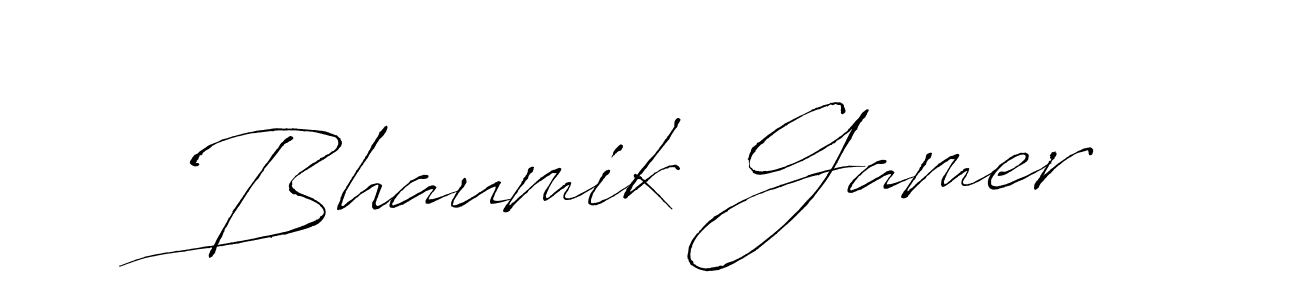 You should practise on your own different ways (Antro_Vectra) to write your name (Bhaumik Gamer) in signature. don't let someone else do it for you. Bhaumik Gamer signature style 6 images and pictures png