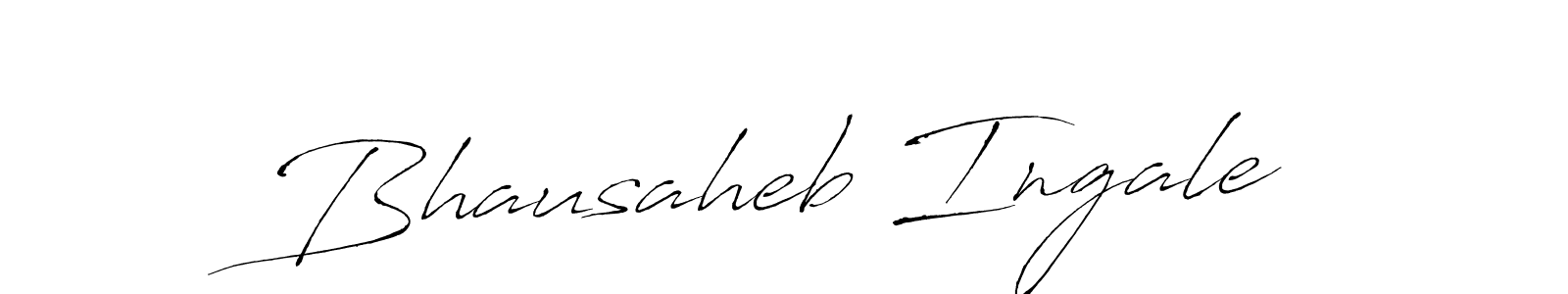 Create a beautiful signature design for name Bhausaheb Ingale. With this signature (Antro_Vectra) fonts, you can make a handwritten signature for free. Bhausaheb Ingale signature style 6 images and pictures png