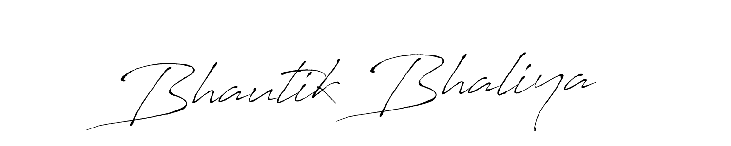 Also we have Bhautik Bhaliya name is the best signature style. Create professional handwritten signature collection using Antro_Vectra autograph style. Bhautik Bhaliya signature style 6 images and pictures png