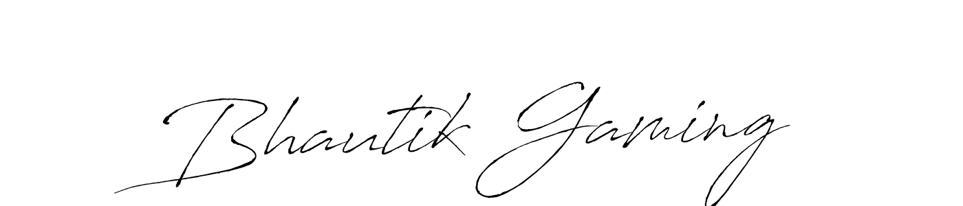 You should practise on your own different ways (Antro_Vectra) to write your name (Bhautik Gaming) in signature. don't let someone else do it for you. Bhautik Gaming signature style 6 images and pictures png