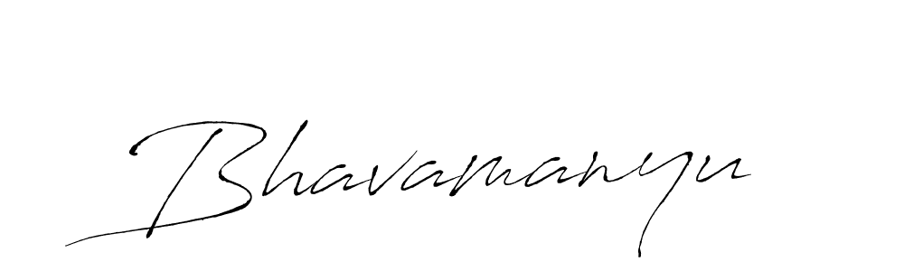 Design your own signature with our free online signature maker. With this signature software, you can create a handwritten (Antro_Vectra) signature for name Bhavamanyu. Bhavamanyu signature style 6 images and pictures png