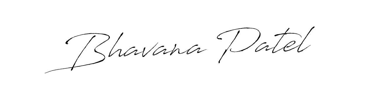 Design your own signature with our free online signature maker. With this signature software, you can create a handwritten (Antro_Vectra) signature for name Bhavana Patel. Bhavana Patel signature style 6 images and pictures png