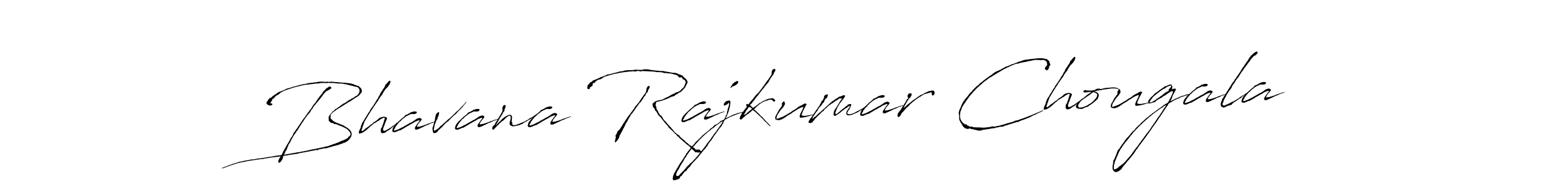 Create a beautiful signature design for name Bhavana Rajkumar Chougala. With this signature (Antro_Vectra) fonts, you can make a handwritten signature for free. Bhavana Rajkumar Chougala signature style 6 images and pictures png