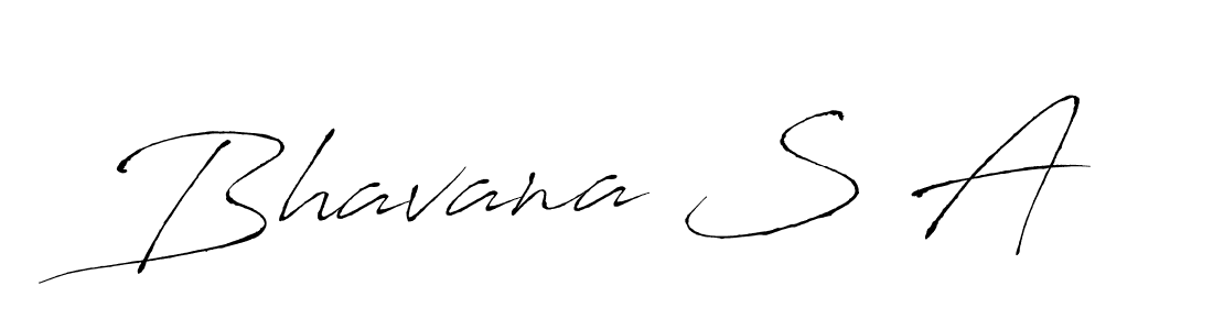 Also You can easily find your signature by using the search form. We will create Bhavana S A name handwritten signature images for you free of cost using Antro_Vectra sign style. Bhavana S A signature style 6 images and pictures png