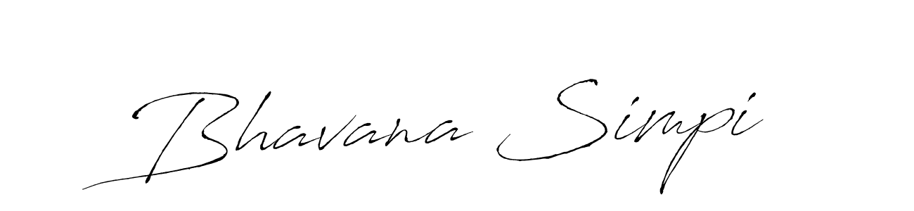Once you've used our free online signature maker to create your best signature Antro_Vectra style, it's time to enjoy all of the benefits that Bhavana Simpi name signing documents. Bhavana Simpi signature style 6 images and pictures png