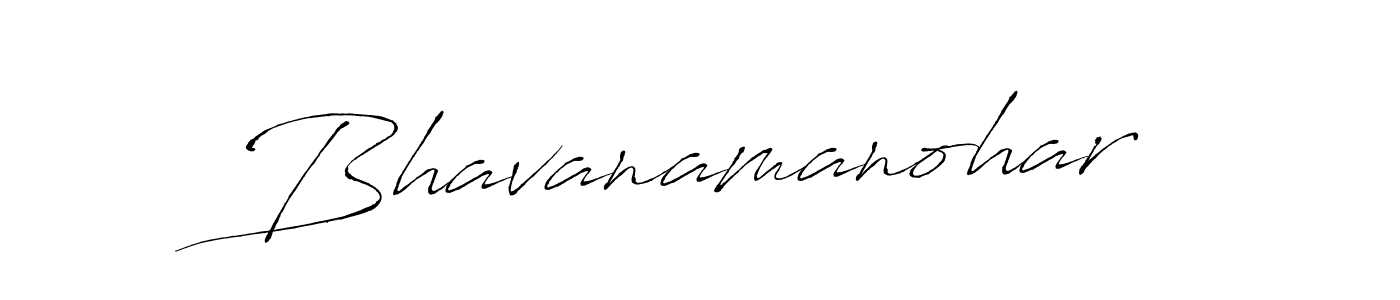 Bhavanamanohar stylish signature style. Best Handwritten Sign (Antro_Vectra) for my name. Handwritten Signature Collection Ideas for my name Bhavanamanohar. Bhavanamanohar signature style 6 images and pictures png