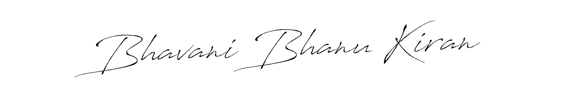 Create a beautiful signature design for name Bhavani Bhanu Kiran. With this signature (Antro_Vectra) fonts, you can make a handwritten signature for free. Bhavani Bhanu Kiran signature style 6 images and pictures png