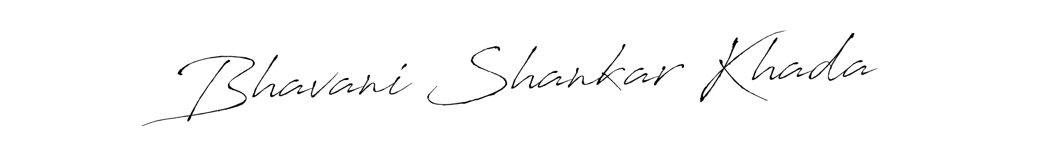 Create a beautiful signature design for name Bhavani Shankar Khada. With this signature (Antro_Vectra) fonts, you can make a handwritten signature for free. Bhavani Shankar Khada signature style 6 images and pictures png