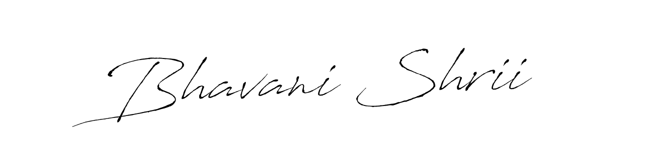 You should practise on your own different ways (Antro_Vectra) to write your name (Bhavani Shrii) in signature. don't let someone else do it for you. Bhavani Shrii signature style 6 images and pictures png