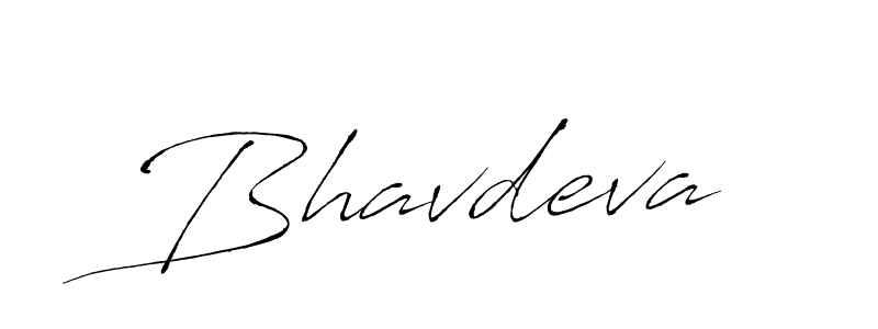 Use a signature maker to create a handwritten signature online. With this signature software, you can design (Antro_Vectra) your own signature for name Bhavdeva. Bhavdeva signature style 6 images and pictures png