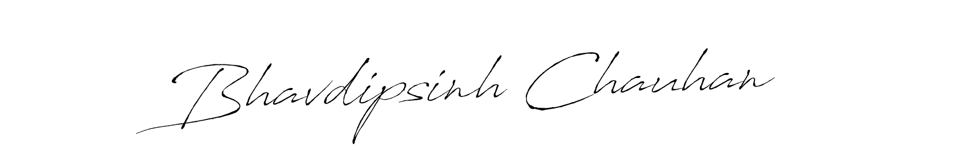 Antro_Vectra is a professional signature style that is perfect for those who want to add a touch of class to their signature. It is also a great choice for those who want to make their signature more unique. Get Bhavdipsinh Chauhan name to fancy signature for free. Bhavdipsinh Chauhan signature style 6 images and pictures png