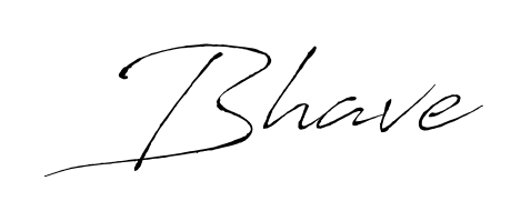 Give your name Bhave an exquisite flair with the Antro_Vectra script font. Ideal for contracts, resumes, and formal letterheads. Bhave signature style 6 images and pictures png