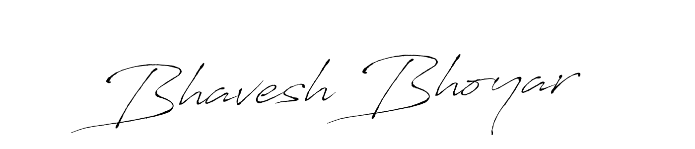 Bhavesh Bhoyar stylish signature style. Best Handwritten Sign (Antro_Vectra) for my name. Handwritten Signature Collection Ideas for my name Bhavesh Bhoyar. Bhavesh Bhoyar signature style 6 images and pictures png